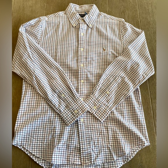 Ralph Lauren Button Down Shirt M - Picture 3 of 7